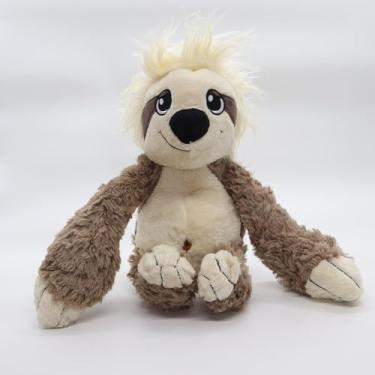 Imagem de Pelúcia Bicho Preguiça Marrom Claro 32 CM