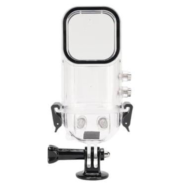 Imagem de Caixa de Proteção à Prova D'água para Câmera de Ação X3, Kit de Caixa de Mergulho para Uso Subaquático - Interface de até 147ft /45m, 1/4 de Polegada para Bastões de Selfie,