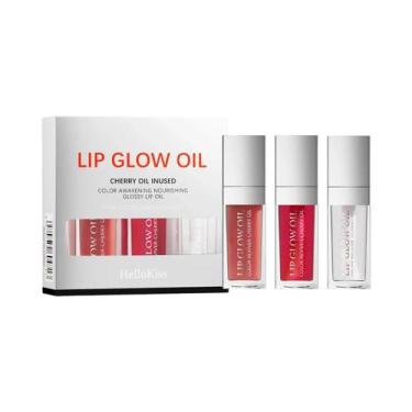 Imagem de Hidratante Matizado Lábio Plumper Cristal Geléia Lábio Óleo Brilho Plu