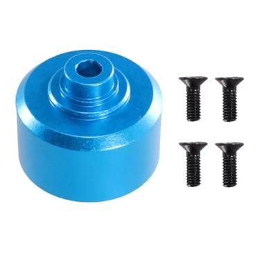 Imagem de Dynwave Caixa de Diferencial Gear RC Hobby para 1/10 10208 e para 1/7 7303 Professional com 4 Parafusos Suporte de Diferencial, Azul