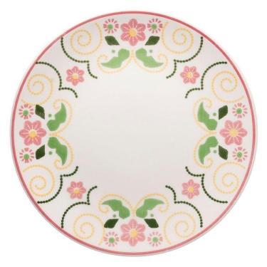 Imagem de Kit 2 Pratos De Sobremesa Unni Lima Oxford Cerâmica 19 Cm