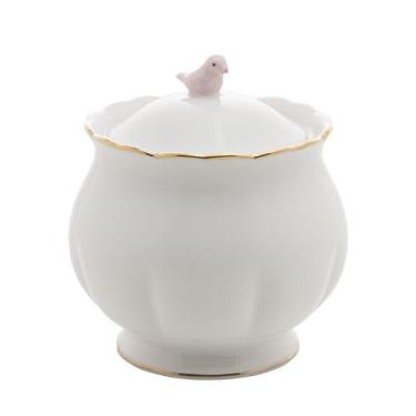 Imagem de Açucareiro de porcelana Birds Wolff - 18129
