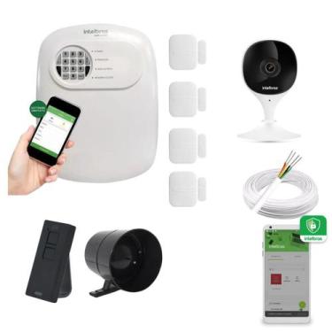 Imagem de Kit Segurança Intelbras Alarme ANM 24 NET e Câmera WiFi com Acesso via