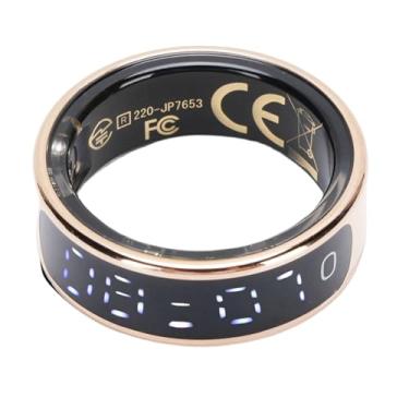 Imagem de Heayzoki Anel Inteligente para Homens, Anel de Saúde Inteligente Com Exibição Digital, Prova de Chuva 1ATM, Contagem de Etapas, Conexão Bluetooth, Controlada por Gestos, Vários Modos de (13)