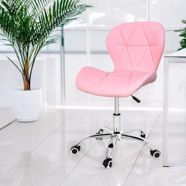 Imagem de Cadeira de Escritório com Base Giratória Estofada Slim Vegas - DKADI D