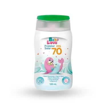 Imagem de Protetor Solar Infantil Bebê Love FPS 70 120ml  Alta Proteção - Nutrie