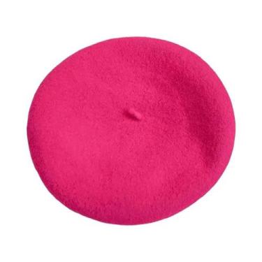 Imagem de Boina de Lã Feminina - Estilo Retrô, Quente e Confortável para Outono/