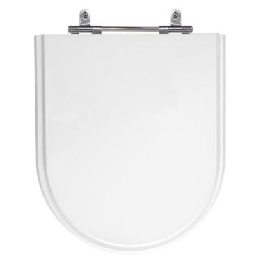 Imagem de Assento Poliéster Laminado Carrara Branco Para Bacia Deca