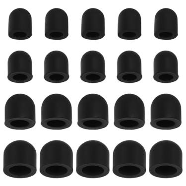 Imagem de PATIKIL Pontas de caneta stylus de 4,5/5,5/6,5/7,5 mm (0,5 cm/0,6 cm/0,7 cm/0,8 cm), 20 peças de borracha condutora capacitiva para telas sensíveis ao toque, ponta para telefones celulares