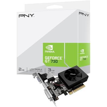 Imagem de PNY Placa gráfica GeForce GT 730 2GB DDR3 com ventilador único