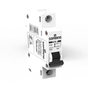 Imagem de Disjuntor Monopolar Soprano SHB1 GII C0 6A