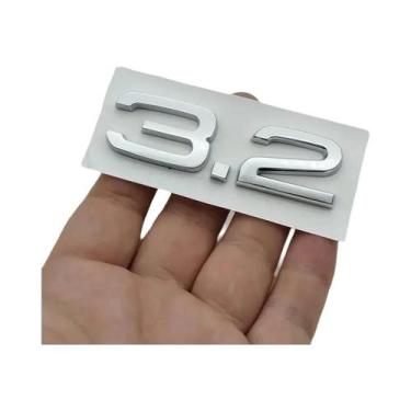Imagem de Emblema Em Letras 3D ABS Audi, Adesivo Para Lateral Do Carro, Decalque