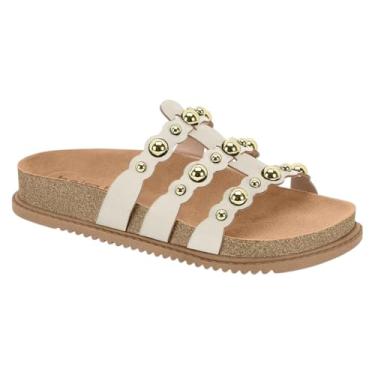 Imagem de Papete Tamanco Casual Flat Form Spike Beira Rio 8523.113 (Branco, BR, Adulto, Numérico, 36)