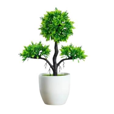 Imagem de Bonsai De Pinheiro Artificial — Ideal Para DecoraçãO De Interiores(BONSAI FELICIDADE)