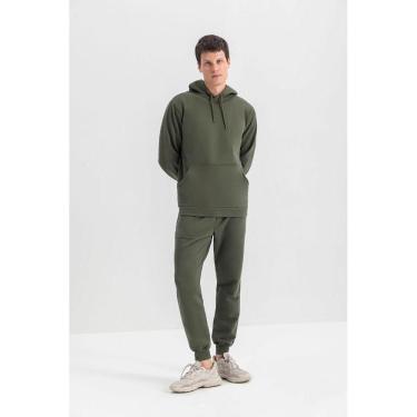 Imagem de Blusão Masculino Em Moletom Essendi  Verde Escuro