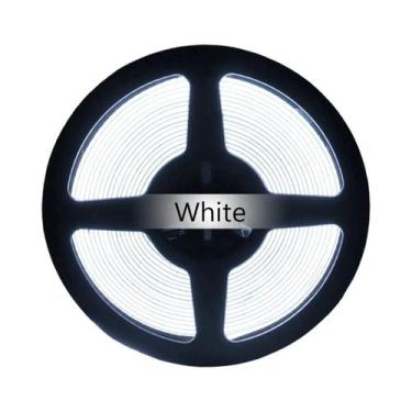 Imagem de Fita LED COB Super Fina E Flexível De 5mm, Alta Densidade, Fita Neon D