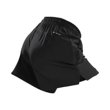 Imagem de Bermudas Masculinas Leves Casuais De Cor Sólida Com Bolsos Para Verão 