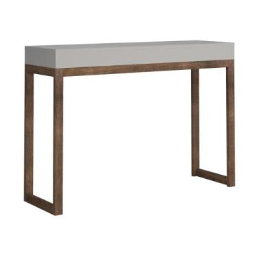 Imagem de Aparador Off White Pés Madeira Porta Retrato Cantinho da Familia - LCN