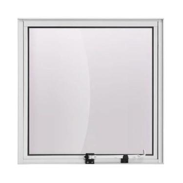 Imagem de Janela Basculante Vitro Maxim-AR Aluminio 60x60 CM - Aluminio nacional