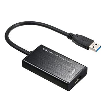 Imagem de Adaptador Conversor USB3 0 para HD Resolução 1920 1080 Conectar PC Notebook a TV Projetor Amplia Compatibilidade