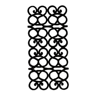 Imagem de Grade Ferro Fundido Inglesa Sacada Varanda Escada 44x92cm