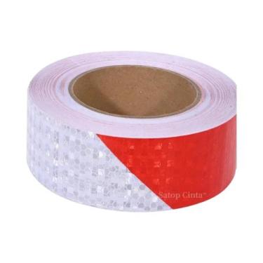 Imagem de Fita Adesiva Refletiva 5M, Faixas De Segurança Impermeáveis 5cm 10cm 1