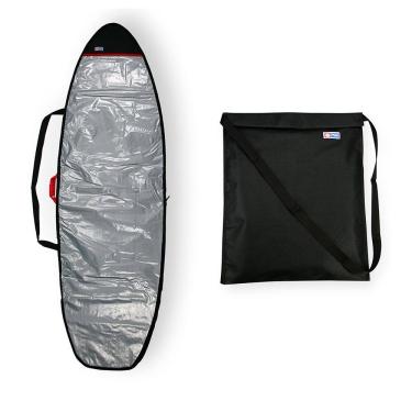 Imagem de Capa Prancha Surf Refletiva 6`4 A 6`7 com Saco Roupa molhada