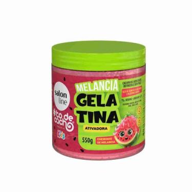 Imagem de Sl gelatina to de cacho 550g kids modeladora melancia