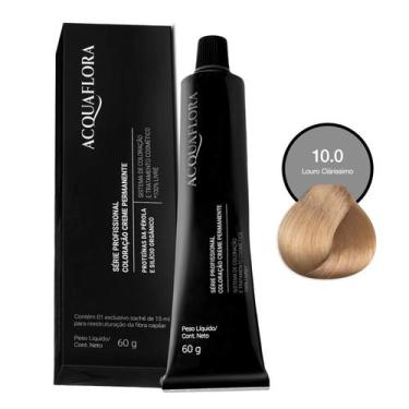 Imagem de Coloração Creme Permanente Acquaflora 10.0 Louro Claríssimo 60g