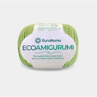 Imagem de Linha EcoAmigurumi 254 m - EuroRoma, 801 Verde Limão