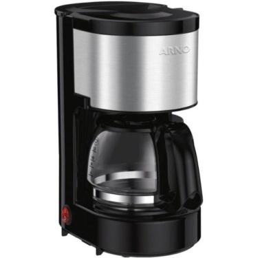 Imagem de Cafeteira Elétrica Arno Perfectta Inox 600ml Jarra Vidro 110V