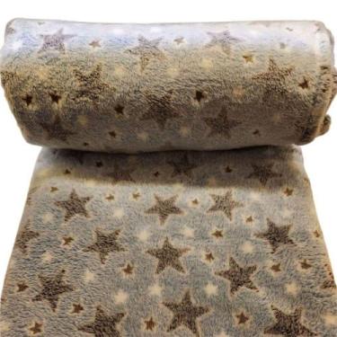 Imagem de Cobertor Manta Solteiro Fofinha 2,20 X 1,50 - Estrelinha - CASA SHOW E