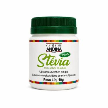 Imagem de Adoçante Stevia Color Andina Foods 10g
