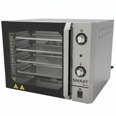 Imagem de Forno Turbo Eletrico Convector Smart Basics Fcsb4ein Inox 4 Bandejas 220V - Venancio