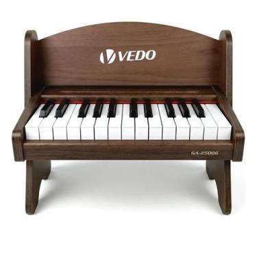 Imagem de Teclado Musical Infantil 25 Teclas Vedo Piano Para Aprendizagem Musica
