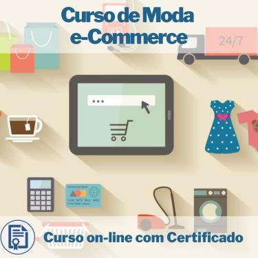 Imagem de Curso Online em videoaula de Moda e-Commerce com Certificado