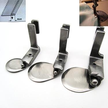 Imagem de CKPSMS Marca - #490358 1/20.3 cm + 3/40.6 cm + 1/10.2 cm 1 conjunto de bainha esférica compatível com JUKI DDL Series CONSEW Brother Singer Máquinas de costura industrial de haste alta (490358 1/20.3