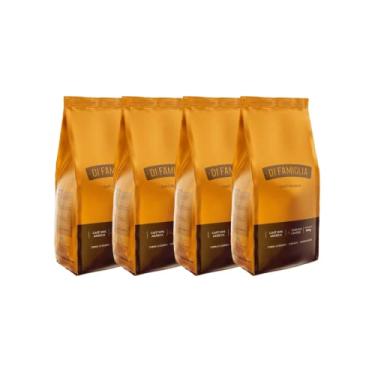 Imagem de Café Especial Di Famiglia | Café Premium Moído | Clássico | 100% Arábica | Torra Média | Pack (4 pacotes de 250g) 1kg