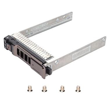 Imagem de Suporte de disco rígido SAS SATA de 2,5 polegadas, bandeja de suporte de disco rígido externo de metal, para Dell, compatível com M620 M820 M520, 4 parafusos fornecidos,