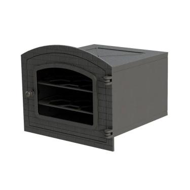 Imagem de Forno De Ferro Com Vidro Libaneza - Colonial 51x45,5x30,5 Cm