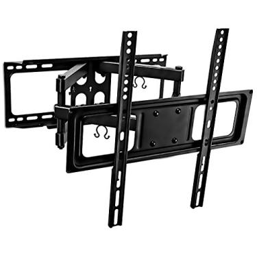 Imagem de Mount-it! Novo suporte de montagem de parede inclinado de universal para serviço pesado, Preto, Articulating Mount
