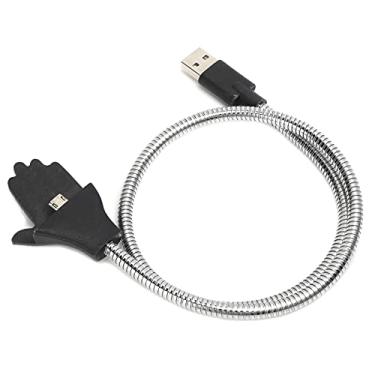 Imagem de Estink Cabo de Carregamento Em pé, Suporte de Cabo de Carregamento USB para Celular Flexível, Suporte de Carregamento Rápido Multifuncional, para Tocar, Estudar, Ir Ao Trabalho, Ouvir Música