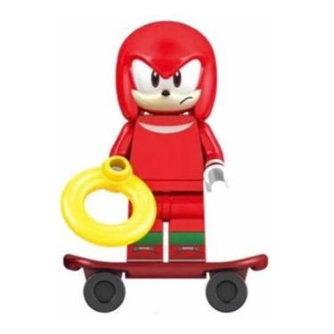 Imagem de Blocos De Montar Knuckles Skate Sonic The Hedgehog