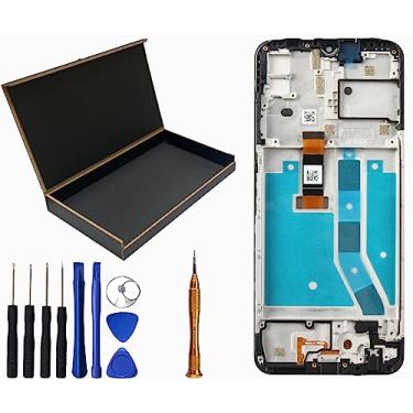 Imagem de SECRETIGER Tela LCD Touch Digitalizador Montagem com Substituição de Moldura para Boost Mobile Celero 5G Tela LCD WTCELERO5G 6,5 polegadas