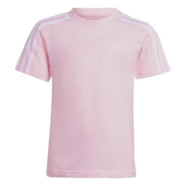 Imagem de Camiseta Algodão Essentials 3-Stripes - Adidas