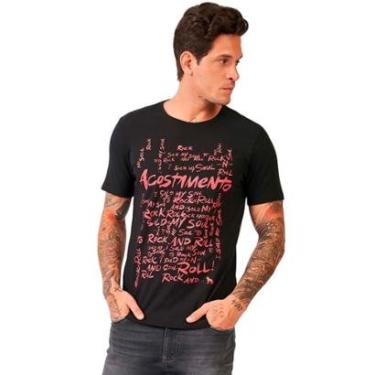 Imagem de Camiseta Acostamento Rock And Roll Masculino-Masculino