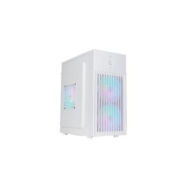 Imagem de Gabinete Office Rise Mode X1 White, Mini Tower, M-ATX, Sem FANs, Branco - RM-GA-OFX1-FW