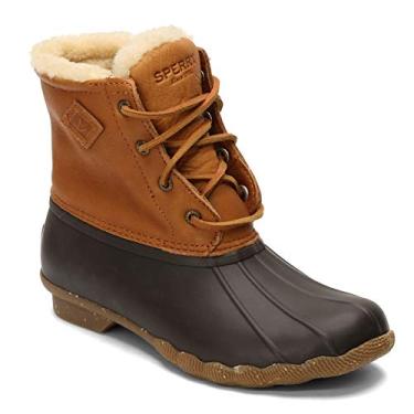Imagem de Sperry Botas femininas Saltwater Winter Lux, Bege médio, 7.5