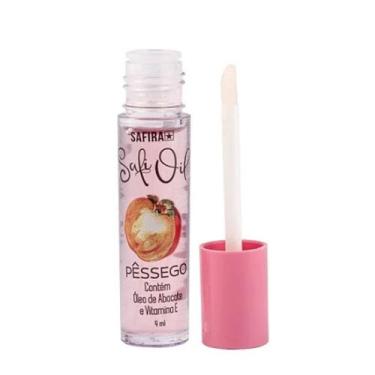 Imagem de Lip Oil Gloss Hidratante Labial C/ Óleo De Abacate Safira - SAFIRA COS