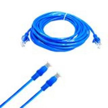 Imagem de Kit 2 Cabo De Rede RJ45 Internet 5 Metros Alta Velocidade EX2814 - Mim